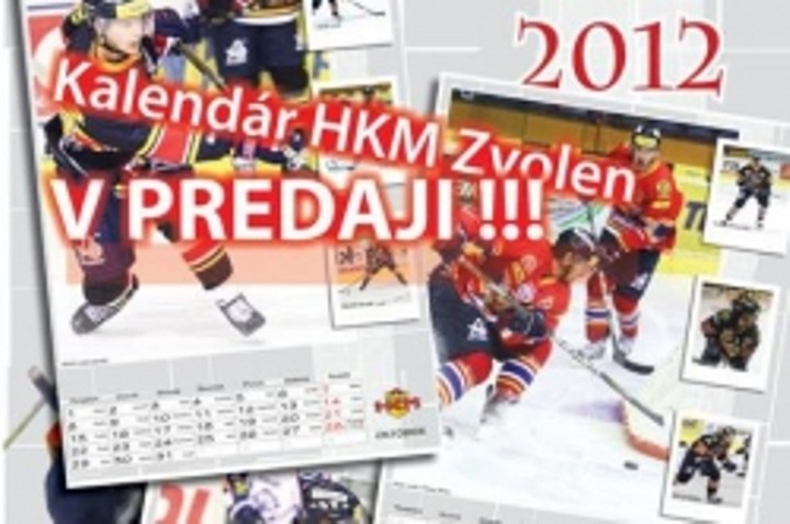 Nový kalendár HKM Zvolen 2012 v predaji!